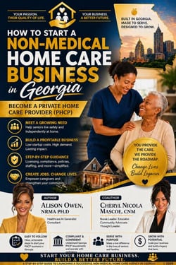 How to start a non-medical homecare business in GA