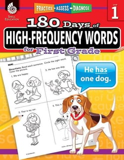 180 Days™: High-Frequency Words for First Grade - Practice, Assess, Diagnose