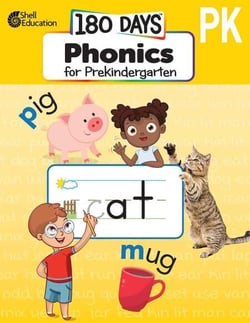 180 Days™: Phonics for Prekindergarten - Practice, Assess, Diagnose