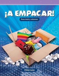 ¡A empacar! - Área total y volumen