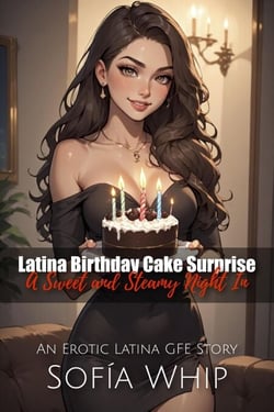 Latina Birthday Cake Surprise: A Sweet and Steamy Night In - Erotic Latina GFE Stories, #1