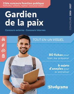 Gardien de la paix - Tout-en-un visuel - Concours 2026-2027