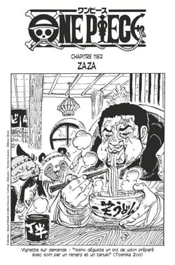 One Piece édition originale - Chapitre 1182 - Zaza