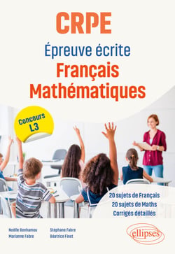 CRPE - Epreuve écrite Français Mathématiques - Concours L3