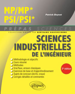 Sciences industrielles de l'ingénieur MP/MP* - PSI/PSI*