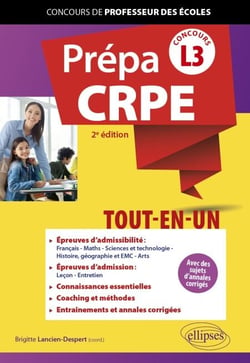 Prépa CRPE tout-en-un L3 - Licences disciplinaires