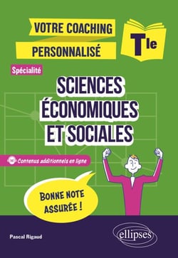Spécialité Sciences économiques et sociales - Tle
