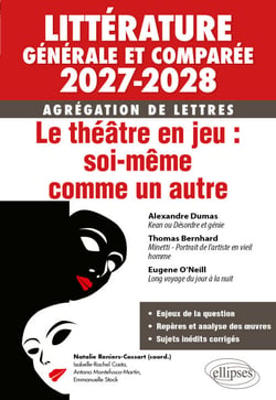 Agrégation de Lettres 2027-2028. Littérature générale et comparée. Le théâtre en jeu : soi-même comme un autre