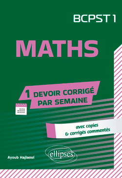 Maths. BCPST1