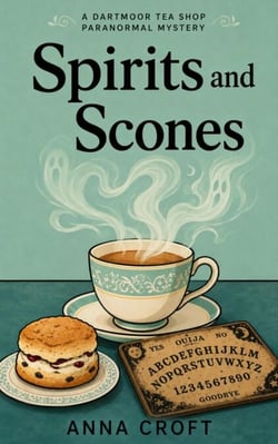 Spirits and Scones - A Dartmoor Tea Shop Paranormal Mystery, #1