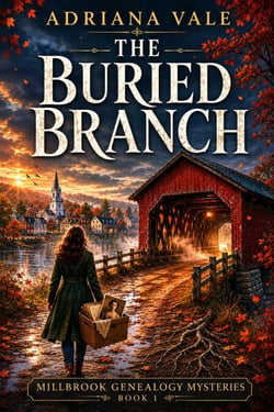 The Buried Branch: A Gripping Small-Town Genealogy Mystery with Hidden Family Secrets - Millbrook Genealogy Mysteries, #1