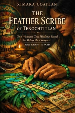 THE FEATHER SCRIBE OF TENOCHTITLAN: One Woman's Code Hidden in Sacred Art Before the Conquest