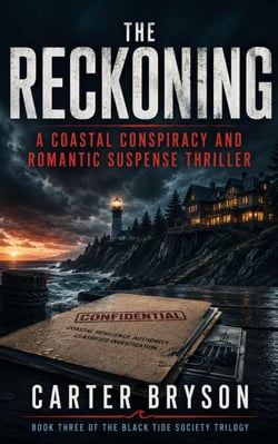 The Reckoning: A Coastal Conspiracy and Romantic Suspense Thriller - Black Tide Society Trilogy, #3