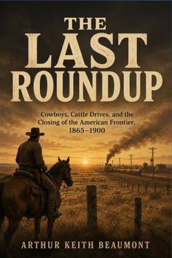 THE LAST ROUNDUP - Cowboys, Cattle Drives, and the Closing of the American Frontier, 1865-1900