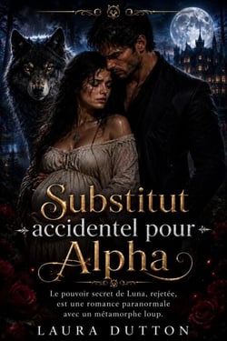 Substitut accidentel pour Alpha - Le pouvoir secret de Luna, rejetée, est une romance paranormale avec un métamorphe loup., #1