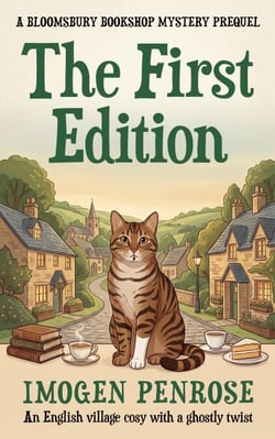 The First Edition: An English Village Cosy With A Ghostly Twist: A Bloomsbury Bookshop Mystery Prequel - The Bloomsbury Bookshop Mysteries, #0
