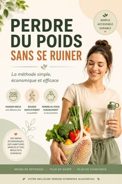 Perdre du poids sans acheter de produits coûteux