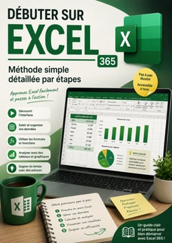 Débuter sur Excel 365 - Méthode simple détaillée par étapes