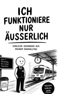 Ich funktioniere nur äußerlich - Ehrliche Gedanken aus dem Bahnalltag zwischen Kaffee, Durchsagen und Energiesparmodus