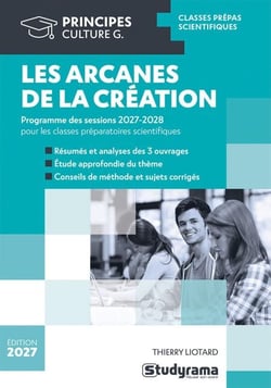 Les arcanes de la création : Thème de l'année prépa scientifique 2027-2028