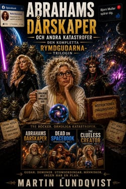 Abrahams Dårskaper och andra katastrofer – Den kompletta Rymdgudarna-trilogin