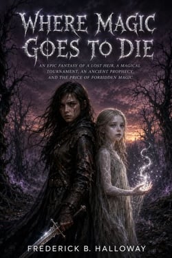 Where Magic Goes to Die - A dark, haunting YA fantasy about a lost heir, an ancient prophecy, forbidden magic, fierce sisterhood, brutal sacrifice, and a broken crown waiting to be reclaimed