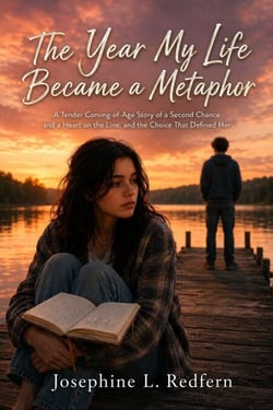 The Year My Life Became a Metaphor - A tender, literary YA coming-of-age story about grief, a poetry contest, a borrowed voice, family secrets, blended-family wounds, and learning to make something true out of loss