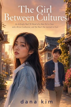 The Girl Between Cultures - An achingly honest YA coming-of-age novel about identity, belonging, family secrets, first love, cultural pressure, and the courage to claim a self that was never one thing or the other