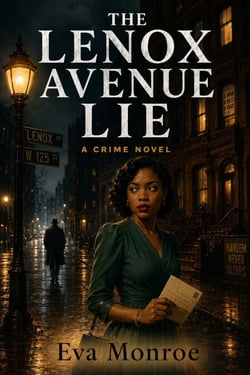 The Lenox Avenue Lie - A twisty, atmospheric 1940s Harlem murder mystery about an anonymous letter, a missing sister, hidden motives, corruption, and a past that refuses to stay dead