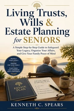 Living Trusts, Wills &amp; Estate Planning for Seniors - A Simple Step-by-Step Guide to Safeguard Your Legacy, Organize Your Affairs, and Give Your Family Peace of Mind