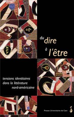 Du dire à l’être - Tensions identitaires dans la littérature nord-américaine