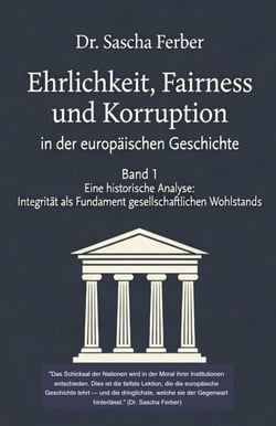 Ehrlichkeit, Fairness und Korruption - Band 1 (Academic Cover Variant) - Ehrlichkeit, Fairness und Korruption in der europäischen Geschichte, #1