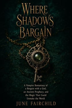 Where Shadows Bargain - A Vampire Romantasy of a Bargain with a God, an Ancient Prophecy, and the Magic That Could Unmake the World
