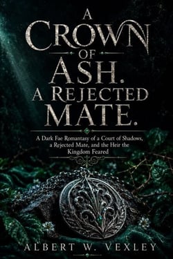 A Crown of Ash. A Rejected Mate. - A Dark Fae Romantasy of a Court of Shadows, a Rejected Mate, and the Heir the Kingdom Feared