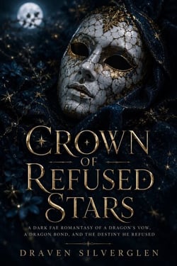 Crown of Refused Stars - A Dark Fae Romantasy of a Dragon's Vow, a Dragon Bond, and the Destiny He Refused