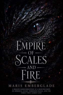 Empire of Scales and Fire - A Dark Fae Romantasy of an Immortal Enemy, a Marriage of Alliance, and the Heir the Kingdom Feared