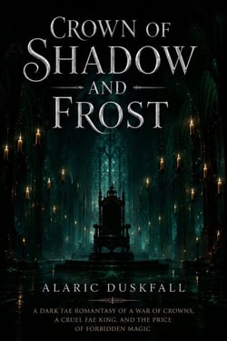 Crown of Shadow and Frost - A Dark Fae Romantasy of a War of Crowns, a Cruel Fae King, and the Price of Forbidden Magic