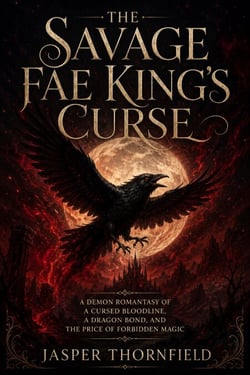 The Savage Fae King's Curse - A Demon Romantasy of a Cursed Bloodline, a Dragon Bond, and the Price of Forbidden Magic