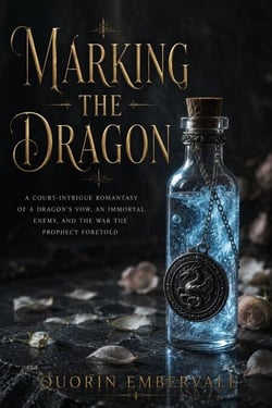 Marking the Dragon - A Court-Intrigue Romantasy of a Dragon's Vow, an Immortal Enemy, and the War the Prophecy Foretold