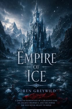 Empire of Ice - A Dark Fae Romantasy of a Dragon's Vow, an Ancient Prophecy, and the Power She Was Never Meant to Hold