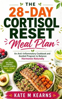 The 28-Day Cortisol Reset Meal Plan - An Anti-Inflammatory Cookbook and Guided Program to Balance Hormones Naturally