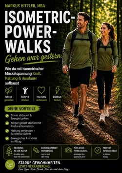 Isometric-Power-Walks - Gehen war gestern: Wie du mit isometrischer Muskelspannung Kraft, Haltung &amp; Ausdauer aufbaust