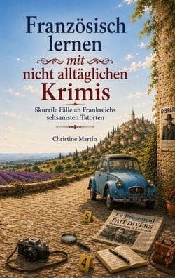 Französisch lernen mit nicht alltäglichen Krimis - Skurrile Fälle an Frankreichs seltsamsten Tatorten
