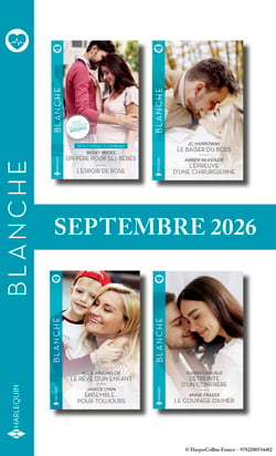 Pack mensuel Blanche - 10 romans (Septembre 2026)