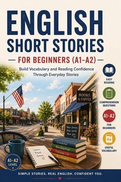 English Short Stories for Beginners (A1–A2): Build Vocabulary and Reading Confidence Through Everyday Stories