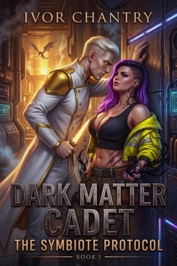 Dark Matter Cadet Book 1: Epic Dragon Rider Romantasy Coming Age Fantasy - The Symbiote Protocol, #1