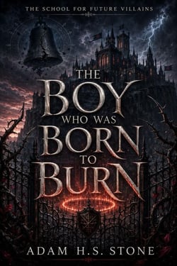 The Boy Who Was Born To Burn - The School for Future Villains, #1