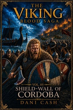 The Viking Blood Saga: Shield-Wall of Cordoba: A Dark Viking Historical Adventure - The Viking Blood Saga, #5