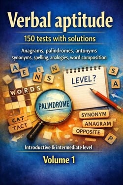 150 tests with solutions - Verbal aptitude, #37