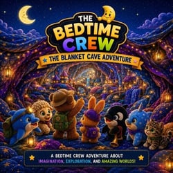 The Blanket Cave Adventure - The Bedtime Crew, #9